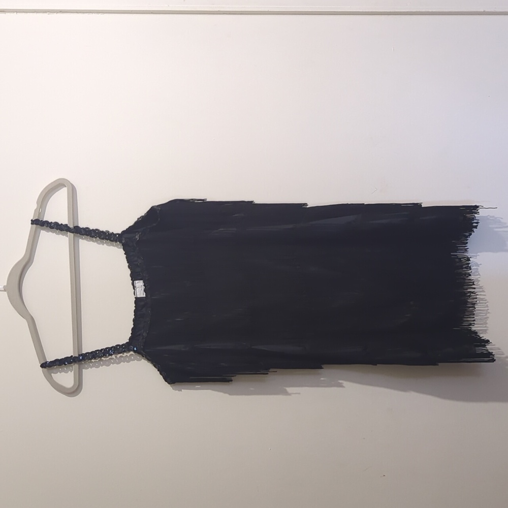 Target Elegant Black Fringe Dress